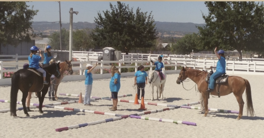 By working with specially trained horses, OSC's adaptive riding program participants gain strength, self-confidence, self-esteem, and independence