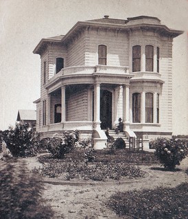 The Kirk home, shortly after it was built in 1878
